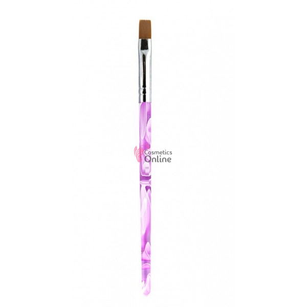 Pensula pentru Gel UV Mov Nr 10 Lidan, art PU60-05